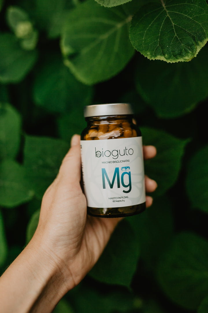Bioguto Magnio bisglicinatas 60 kapsulių