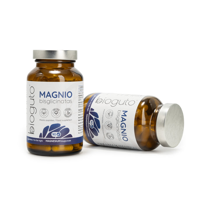 Bioguto Magnesium bisglycinate 60 capsules (set of 2 bottles) 